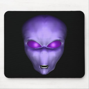 Purple Alien Mouse Mat