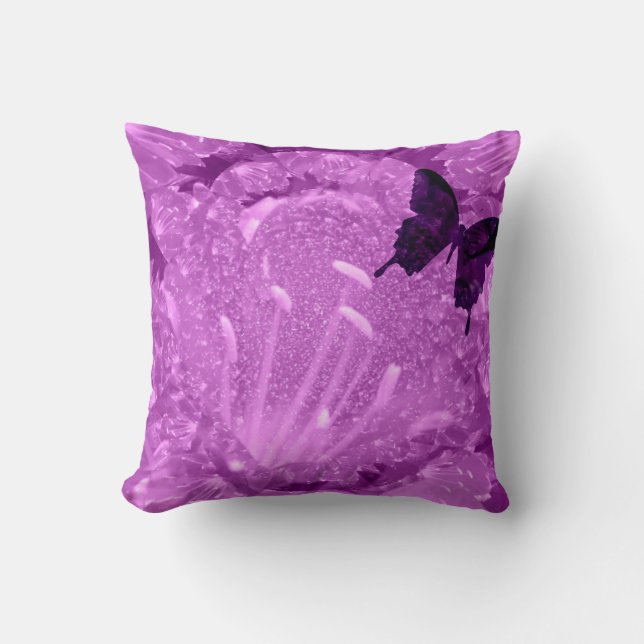 Purple All Over Cushion (Front)