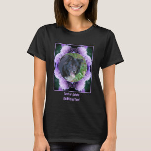 Purple Allium Personalised Create Your Own Photo T-Shirt
