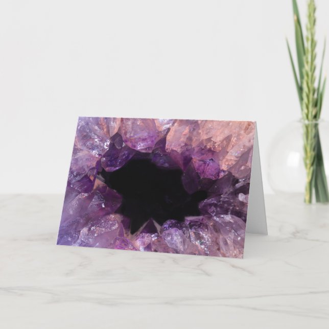 Purple Amethyst Card (Front)