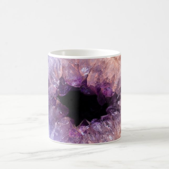 Purple Amethyst Coffee Mug (Center)
