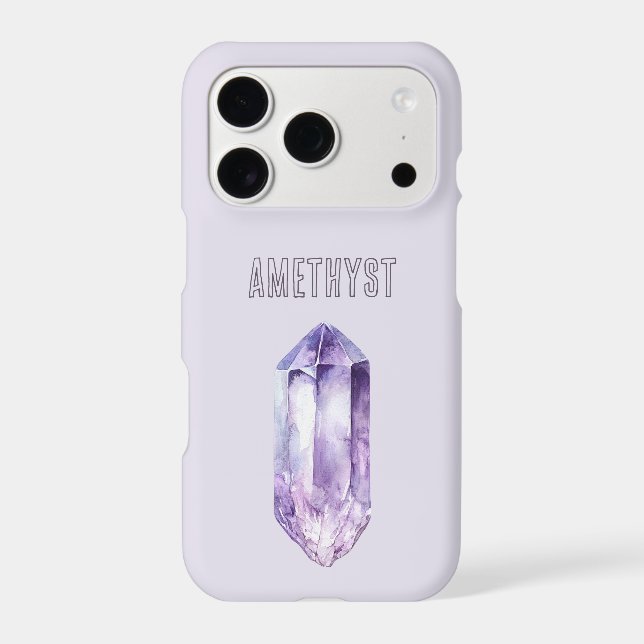 Purple Amethyst Crystal (Back)