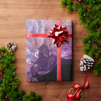 Purple amethyst mineral crystal gemstone pattern
