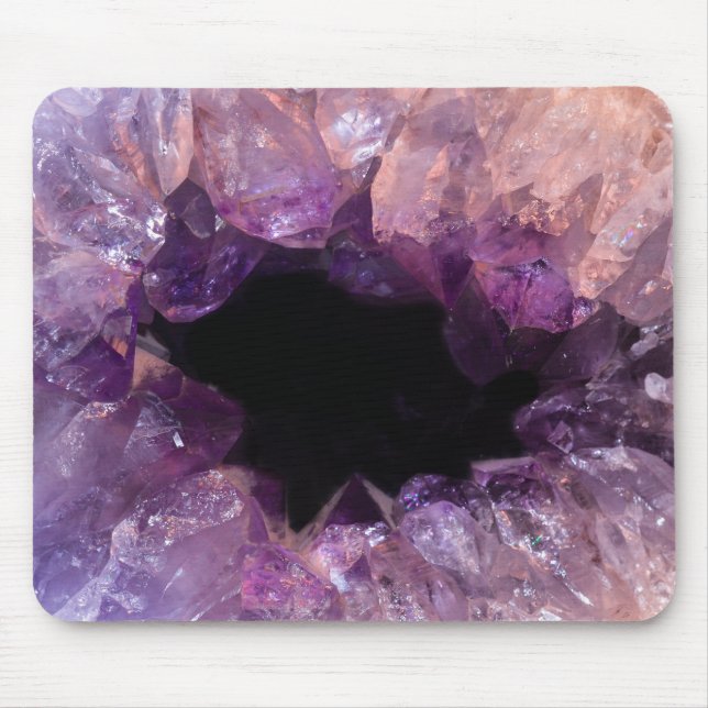 Purple Amethyst Mouse Mat (Front)