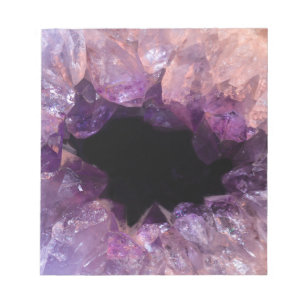 Purple Amethyst Notepad