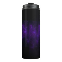 Purple and Black Coffee, Water Insulated Bottle