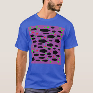 Purple and black design pattern T-Shirt