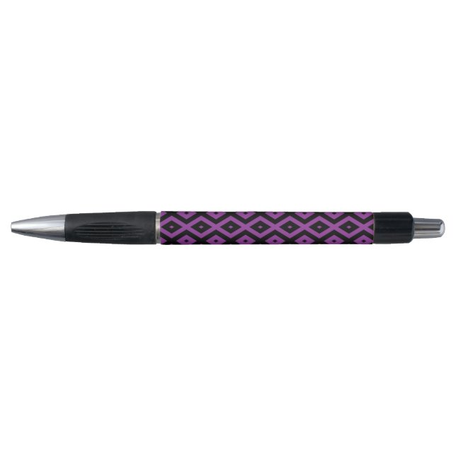 Purple and black diamond pattern (Front)