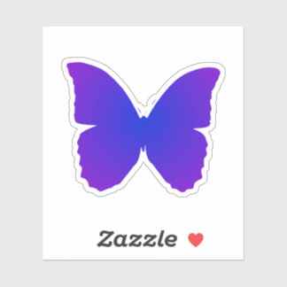 Purple and Blue Butterfly