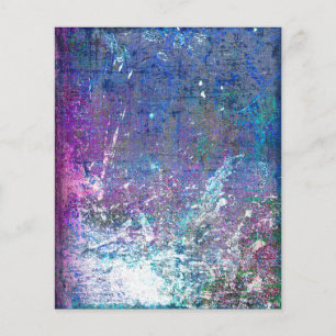 Purple and Blue Grunge Texture Scrapbook Paper