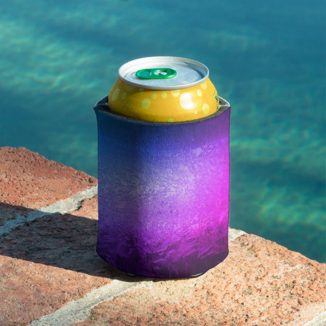 Purple and blue ice can cooler (In Situ Pool)