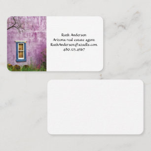 Purple And Blue in the southwest Business Card