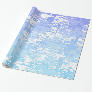 Purple And Blue Ombre Wrapping Paper