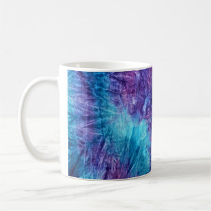 Purple and Blue Tie Dye mug By Joe Moriarty