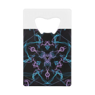 Purple and Blue Triangle Mandala
