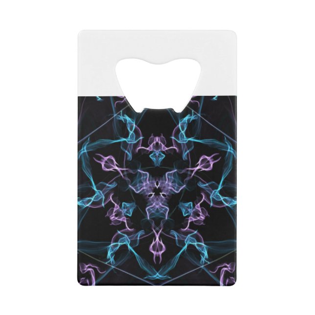 Purple and Blue Triangle Mandala (Front)