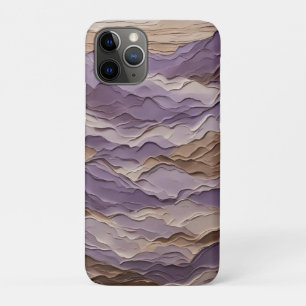 Purple and Brown Mystic Mountain iPhone 11 Pro Case