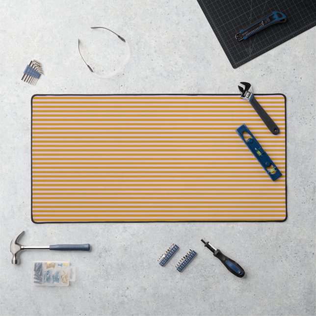 Purple and brown stripes desk mat (Workstation)