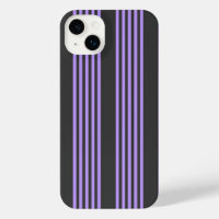 Purple and charcoal five stripe pattern