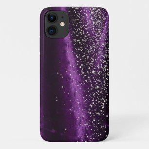 Purple and diamonds - Stunning Barely TherePro Max iPhone 11 Case