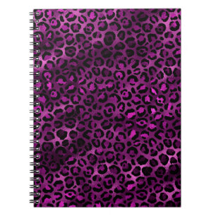 Purple and Gold Leopard Series Design 3 Notebook