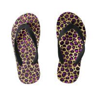 Purple and Gold Leopard Series Design 4
