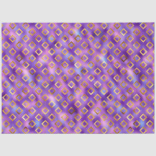 Purple and Gold Series Design 19 Tissue Paper