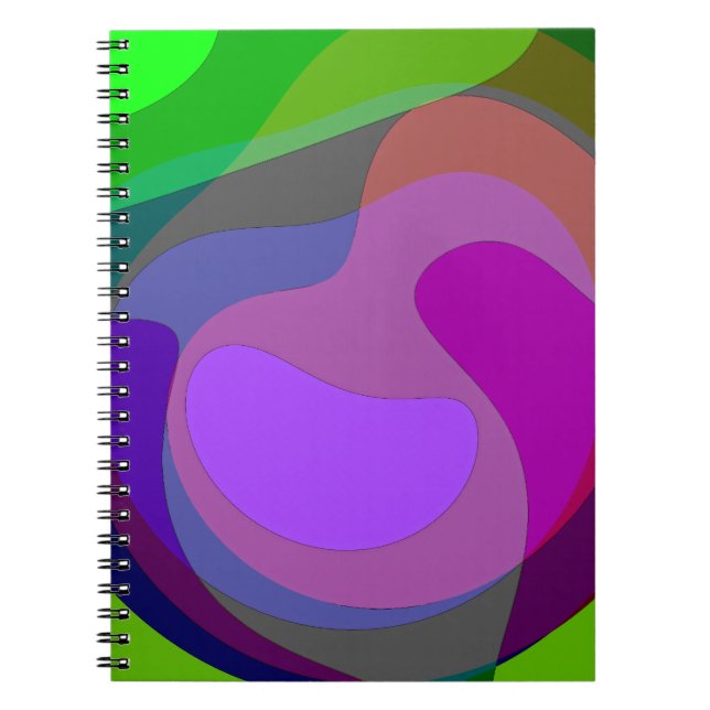 Purple And Green 403 Notebook (Front)