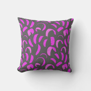 Purple and Grey Cool Kiteboarding Cushion