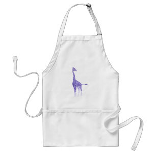Purple and Lavender Spots Giraffe Aprons