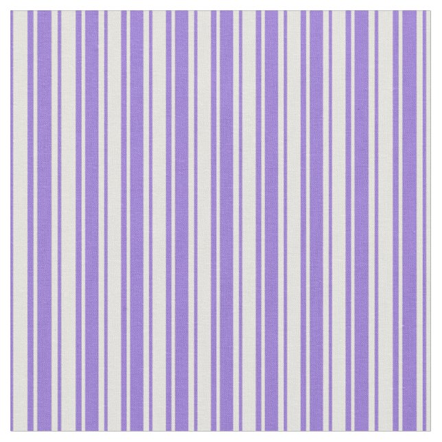 Purple and Light Yellow Coloured Stripes Fabric (Close Up)