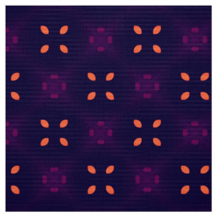 Purple and Orange School Spirit Sports Team Fabric