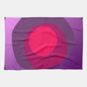 Purple And Pink 6078 Tea Towel