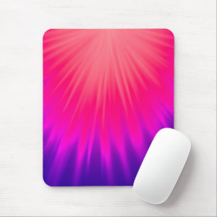 Purple and Pink Abstract Mouse Mat