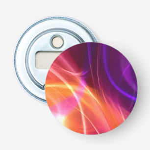 Purple and Pink Dynamic Waves Bottle Opener