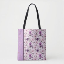 purple and pink floral pattern