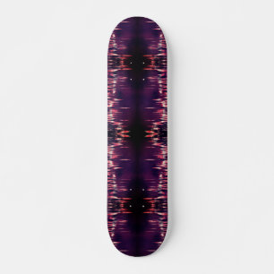 Purple and Pink High Voltage Skateboard