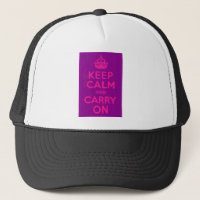 Purple and Pink Keep Calm and Carry On