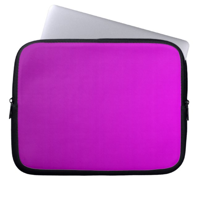 Purple and Pink Laptop Sleeve (Front)