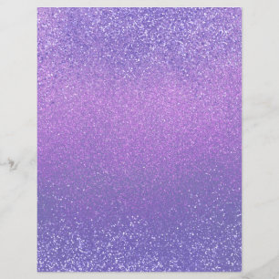 Purple and Pink Ombre Shimmer Scrapbook Paper