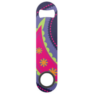 Purple and Pink Paisley