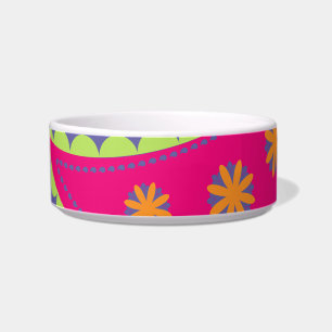 Purple and Pink Paisley Bowl