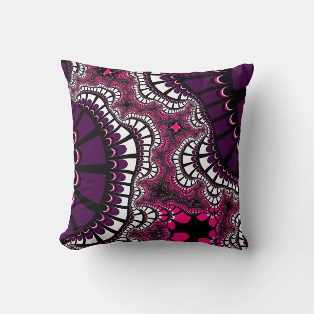 Purple and Pink Remix Cushion (Front)