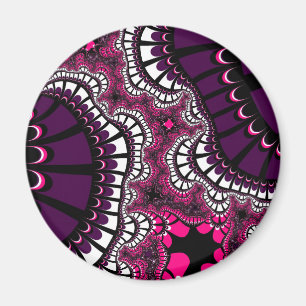 Purple and Pink Remix Magnet