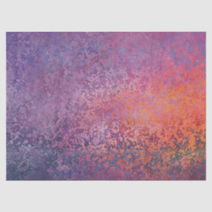 Purple and Red Grunge Tissue Paper