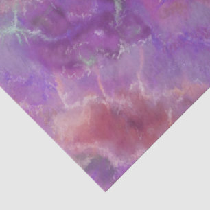 Purple and silver Marble Pattern Tissue Paper
