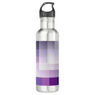Purple and white 710 ml water bottle
