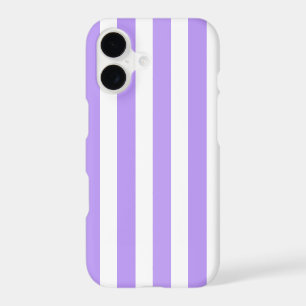 Purple and white candy stripes