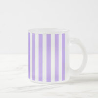 Purple and white candy stripes