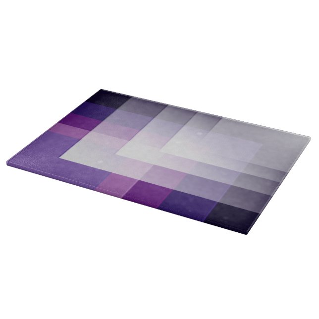 Purple and white cutting board (Corner)